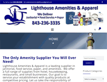 Tablet Screenshot of lighthouseamenities.com